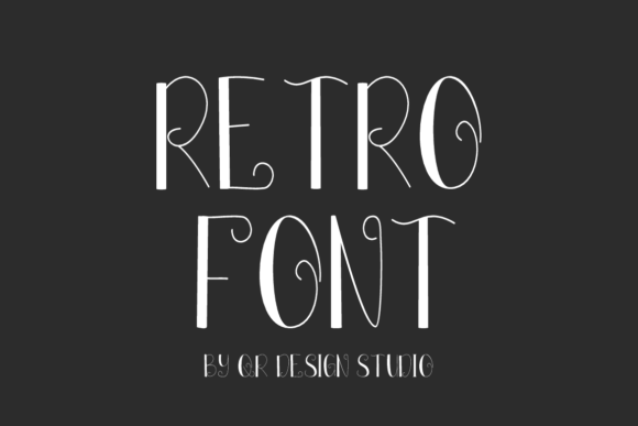 Sinematik Retro Font PNG with transparent background - Preview 3