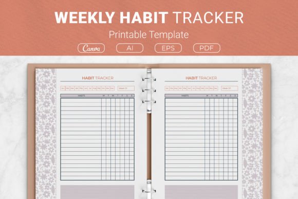 Weekly Habit Tracker Printable Template