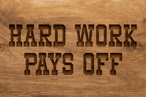 Famous Varsity Font PNG with transparent background - Preview 5