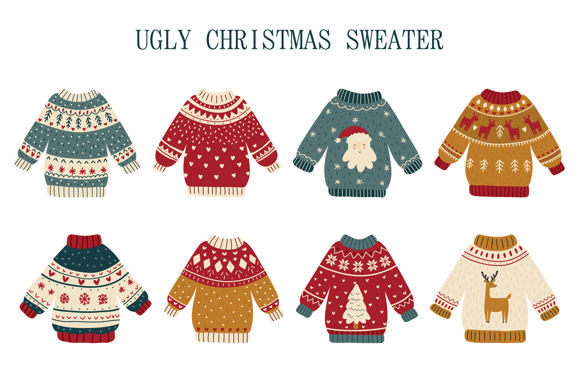 Ugly Christmas Sweaters Collection