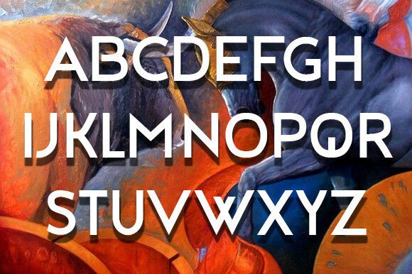 Abstract Font - Preview 4