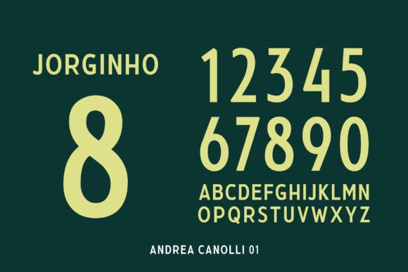 Andrea Canolli Font - Preview 2