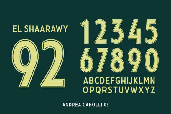 Andrea Canolli Font - Preview 4