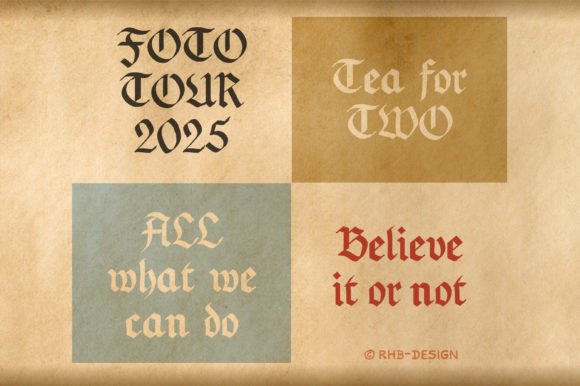 Bavarian Brezen Font PNG with transparent background - Preview 4