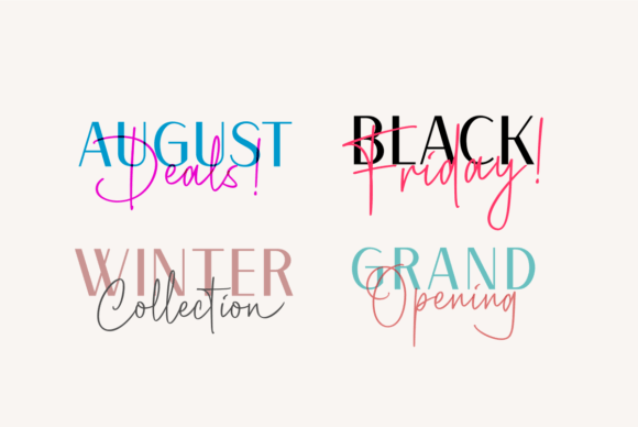 Brigetha Font - Preview 2