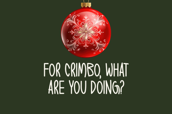 Chrimbo Font - Preview 1