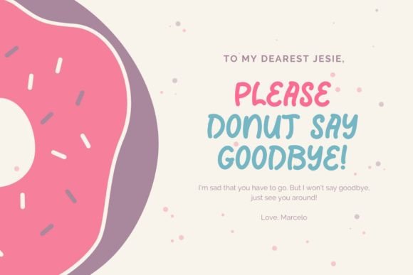 Christmas Donuts Font PNG with transparent background - Preview 1