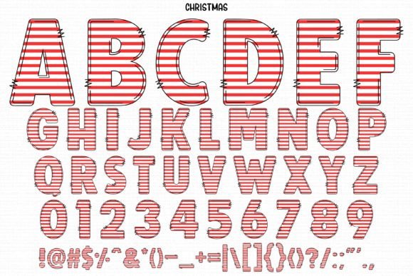 Christmas Font - Preview 1
