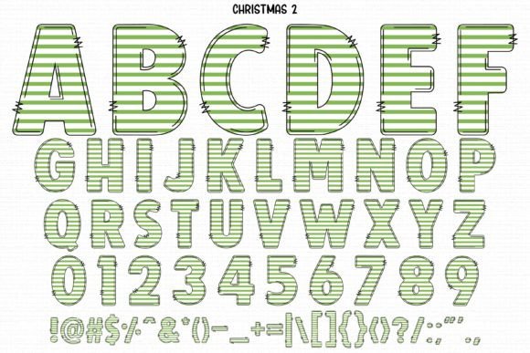 Christmas Font - Preview 2