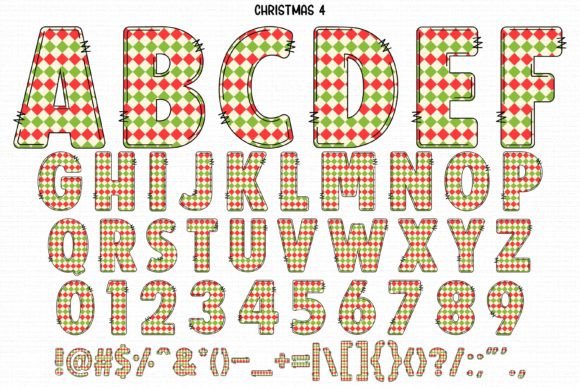 Christmas Font - Preview 4