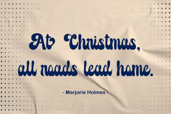 Christmas Font - Preview 5