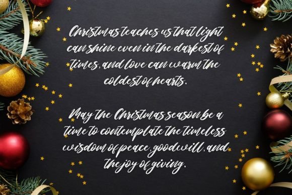 Christmas Philosopher Font - Preview 3