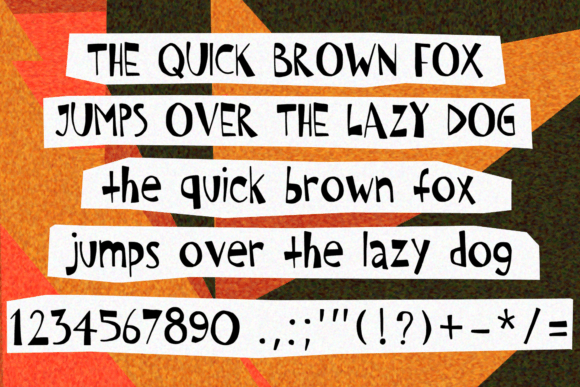 Deco Clubs Font PNG with transparent background - Preview 3
