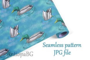 Ducks Pattern Graphic by antiopabg · Creative Fabrica