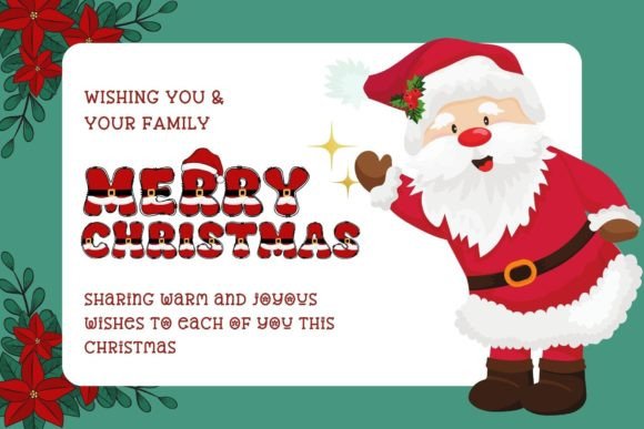 Fox Santa Font - Preview 1