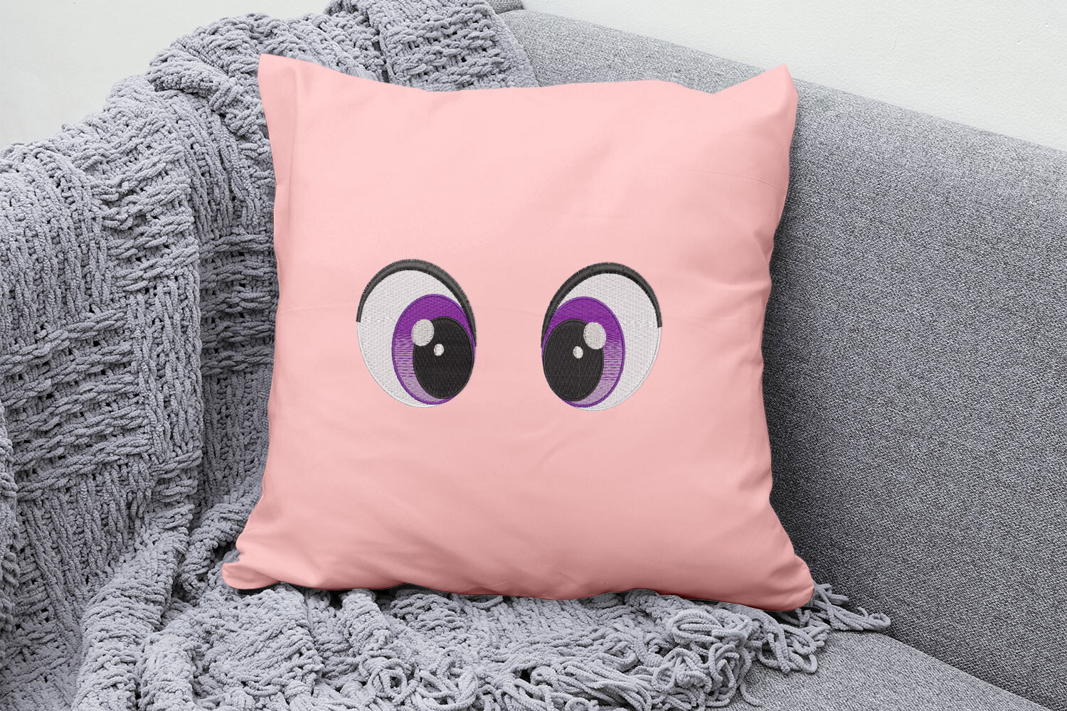 Gradient Cartoon Eyes