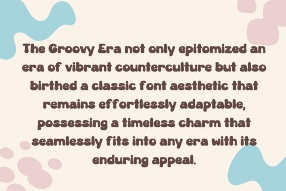 Groovy Era Font - Preview 2