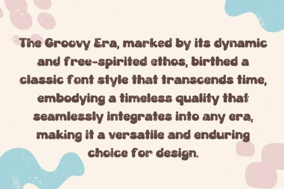 Groovy Era Font - Preview 3