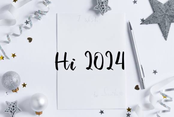 Happy New Year Font - Preview 5