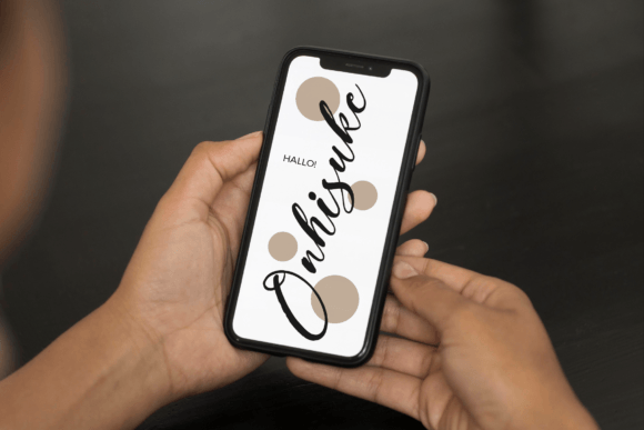 Kollinuky Skelicia Font PNG with transparent background - Preview 3