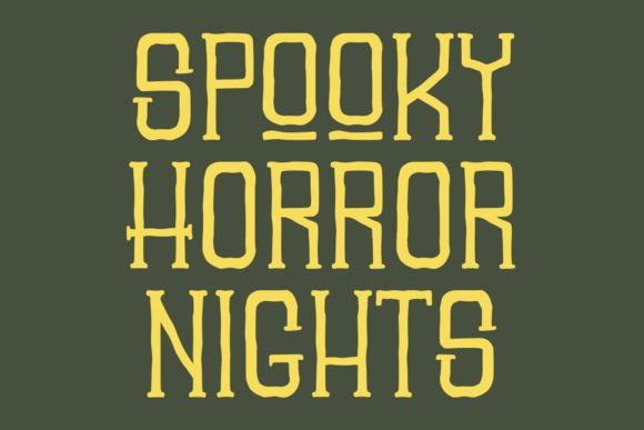 Phobia Panic Font font preview - 4