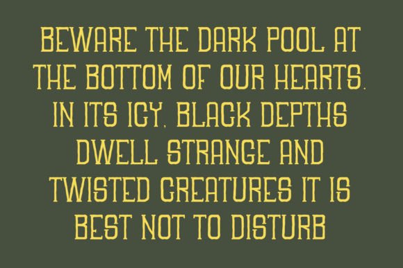 Phobia Panic Font font preview - 5