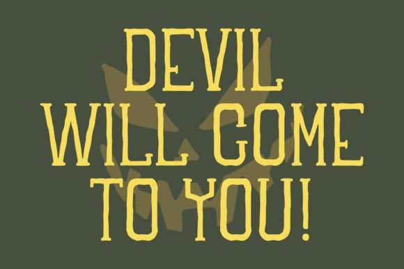 Phobia Panic Font font preview - 6