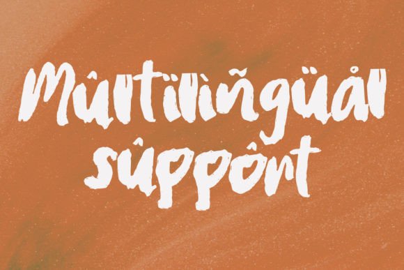 Sero Aromad Font PNG with transparent background - Preview 5