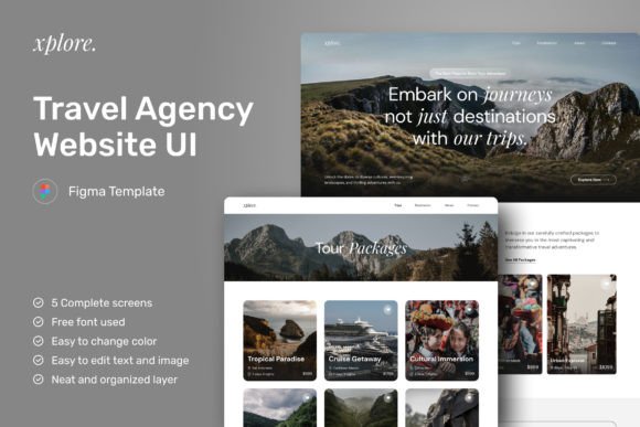 Xplore - Travel Agency Website