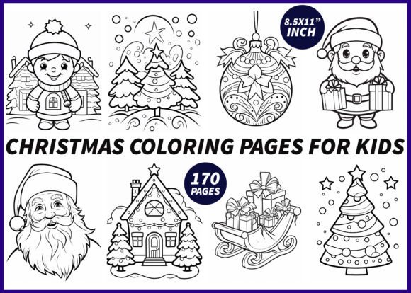 170 Christmas Coloring Pages for Kids