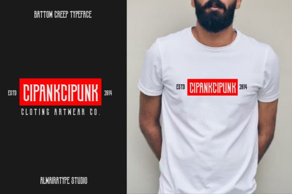 Battom Creep Font - Preview 5