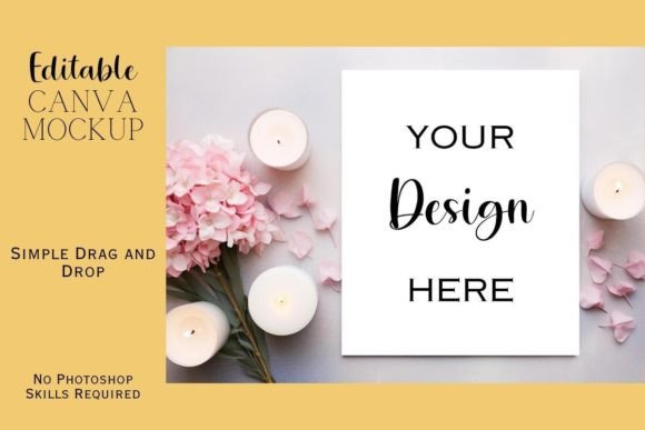 Canva Flat Lay Mockup