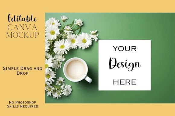 Canva Flat Lay Mockup