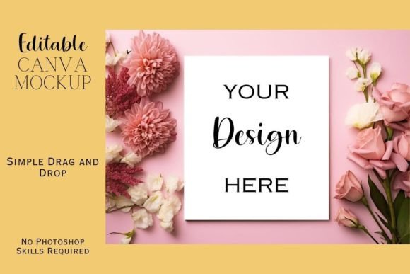 Canva Flat Lay Mockup