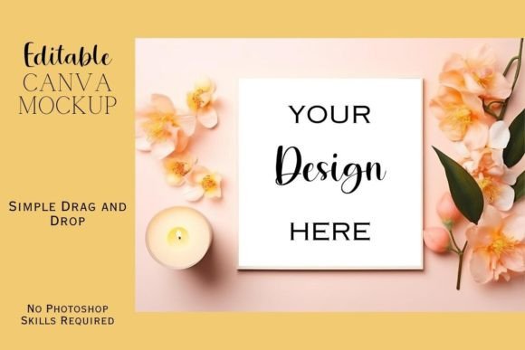 Canva Flat Lay Mockup