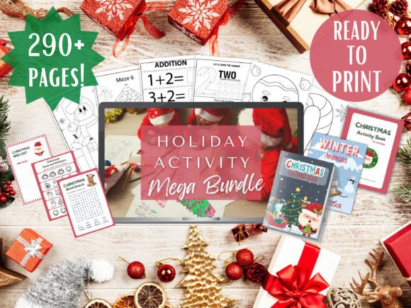 Christmas Holiday Activity MEGA Bundle