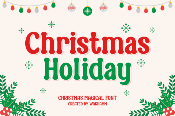 Christmas Magical Font - Preview 4