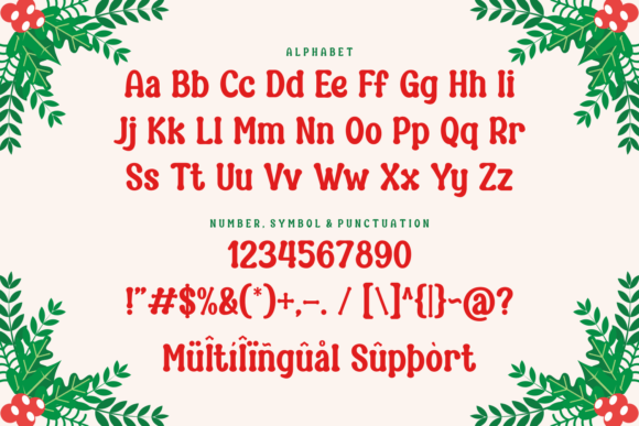 Christmas Magical Font - Preview 5