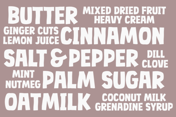 Coffee Butter Font - Preview 1