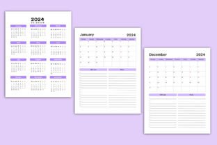 Editable 2024 Happy Life Planner Canva Graphic by Shumaya · Creative ...