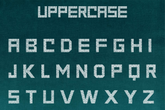 Fabric Font - Preview 4