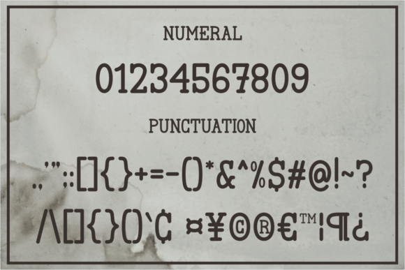 Hestoria Font PNG with transparent background - Preview 4