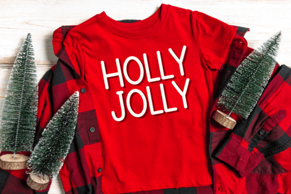 Merry Holly Font PNG with transparent background - Preview 2