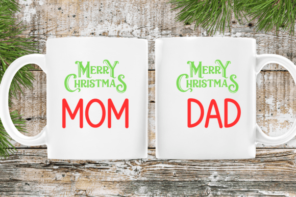 Merry Holly Font PNG with transparent background - Preview 5