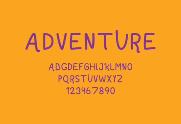 Adventure Font - Preview 1