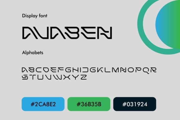 Avaben Font - Preview 4