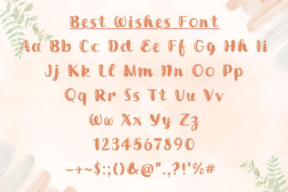 Best Wishes Font - Preview 6