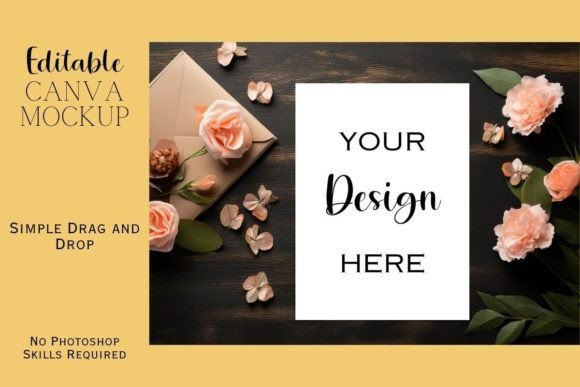 Canva Flat Lay Mockup