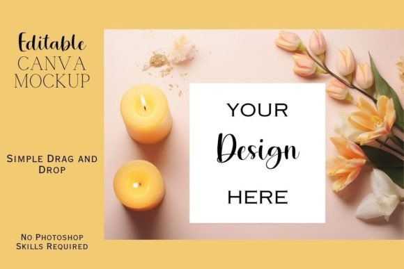 Canva Flat Lay Mockup