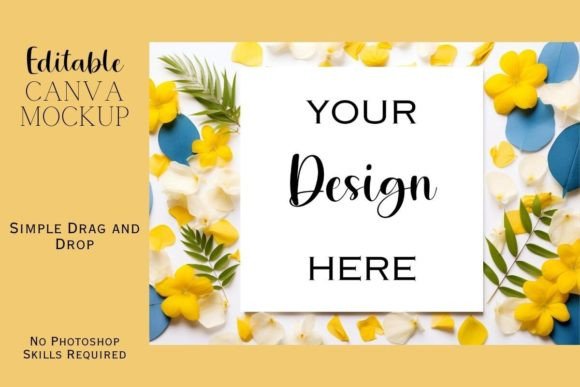 Canva Flat Lay Mockup